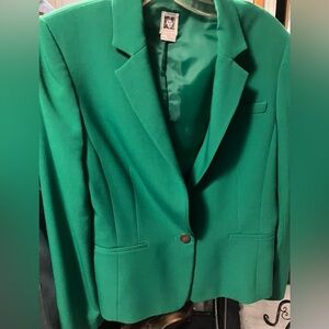 Anne Klein Green Blazer